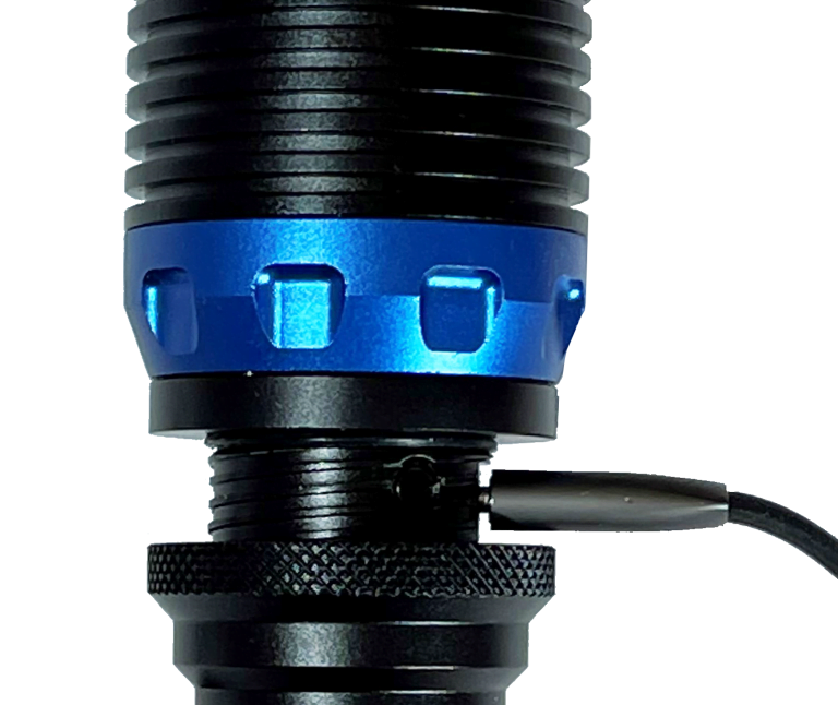 MIL-TEC Tactical Flashlight 450 Lumen USB-C Rechargeable Tail Switch Cree main image 1