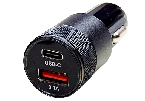 12v DC Cigarette Lighter Adapter for USB-A/USB-C powered flashlights ($7.99)